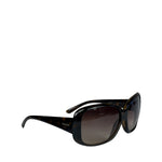 Prada SPR25N Brown Tortoiseshell Acetate Oversized Sunglasses