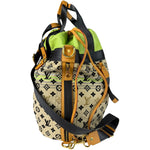 Louis Vuitton Limited Edition Leather Trim Monogram Cheche Gypsy PM