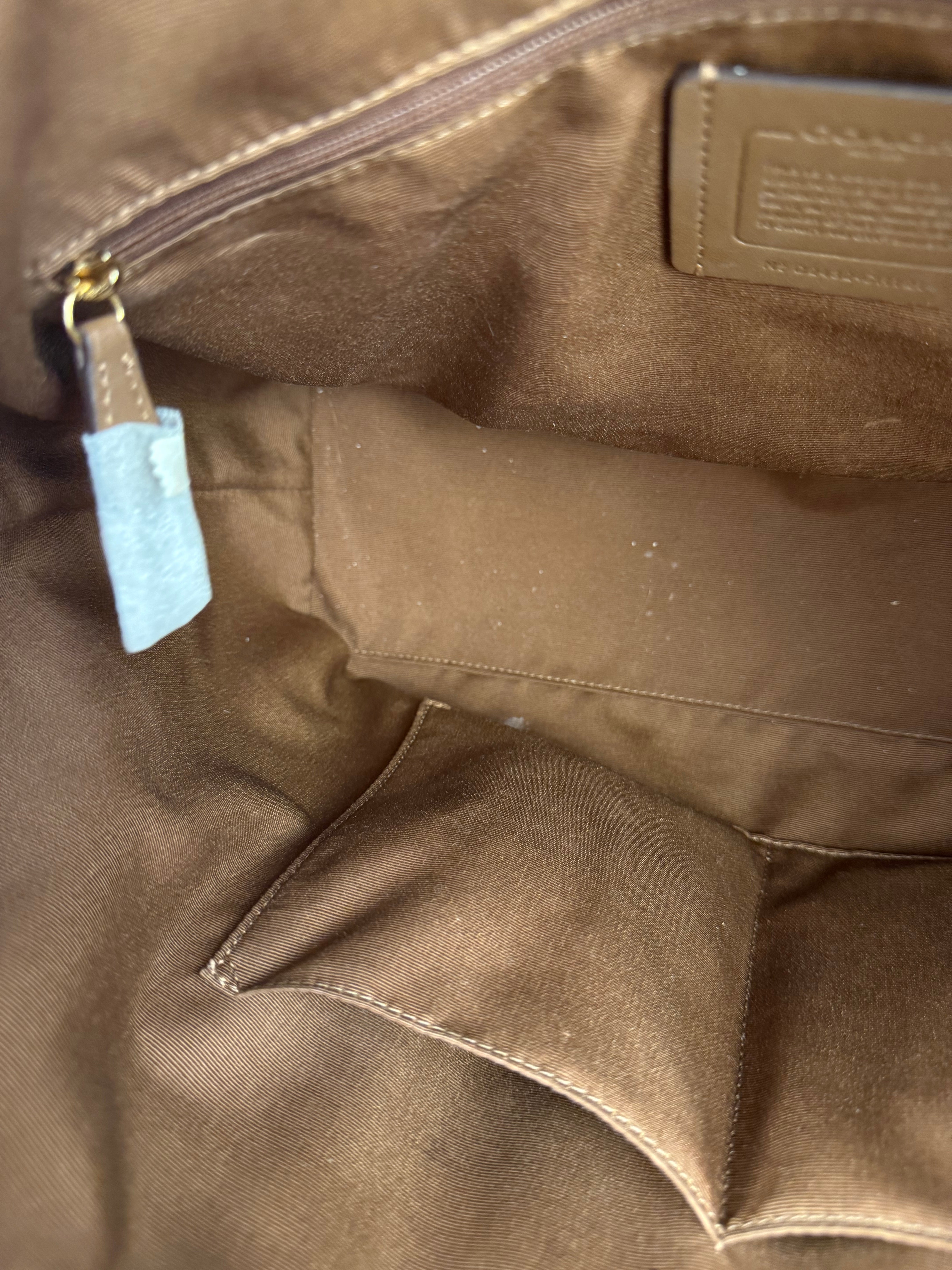 Coach Signature Canvas Gallery Tote