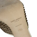 YSL Gippy Crystal Mesh Stilettos