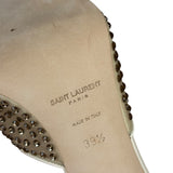 YSL Gippy Crystal Mesh Stilettos