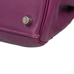 Hermes Kelly 35 Purple Ghillies Swift Togo Leather Handbag 2015
