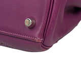 Hermes Kelly 35 Purple Ghillies Swift Togo Leather Handbag 2015