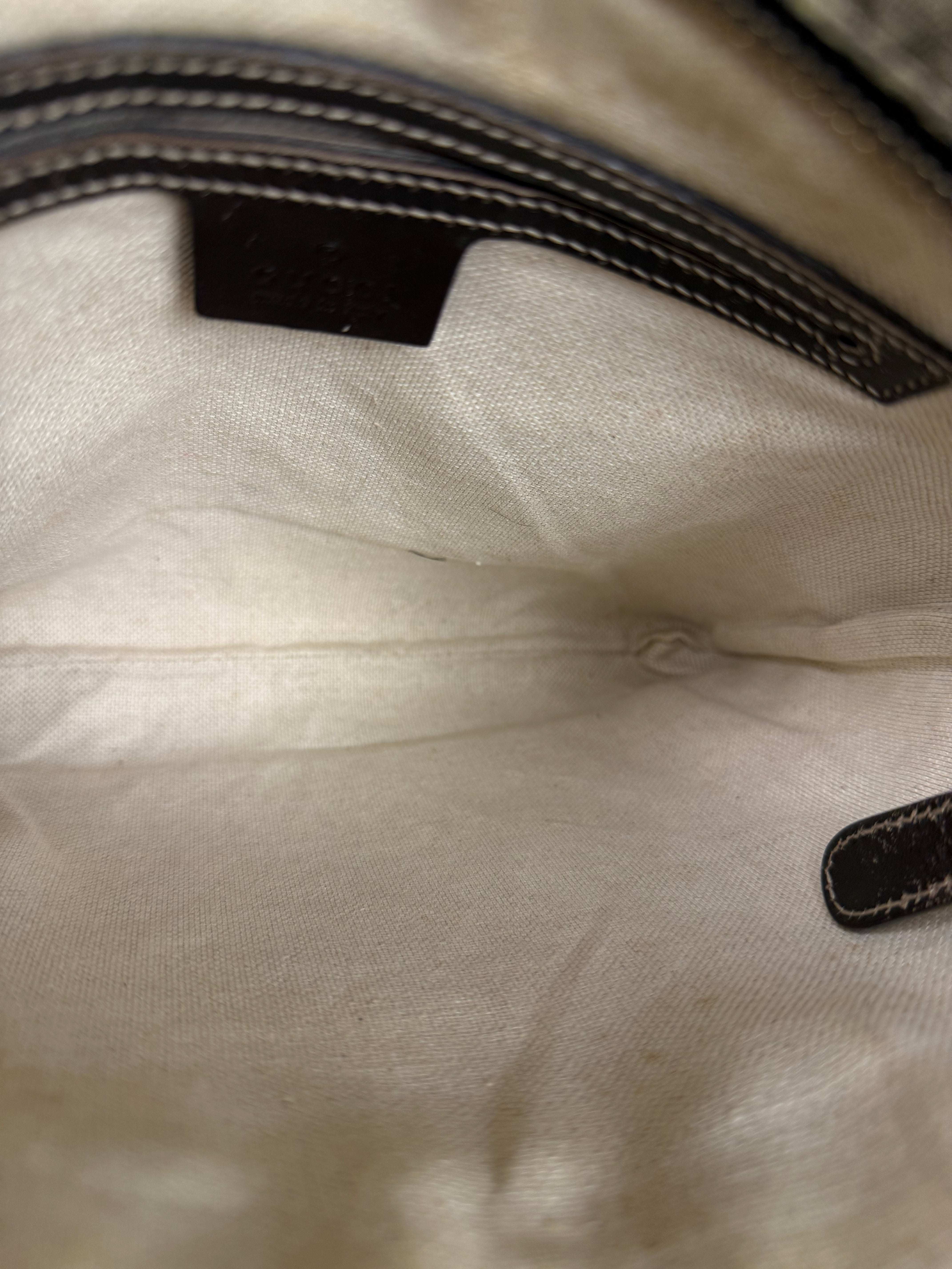 Gucci GG Coated Canvas Web Crossbody Bag