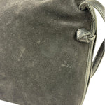 Bottega Veneta Black Suede/Leather Trim Crossbody Bag