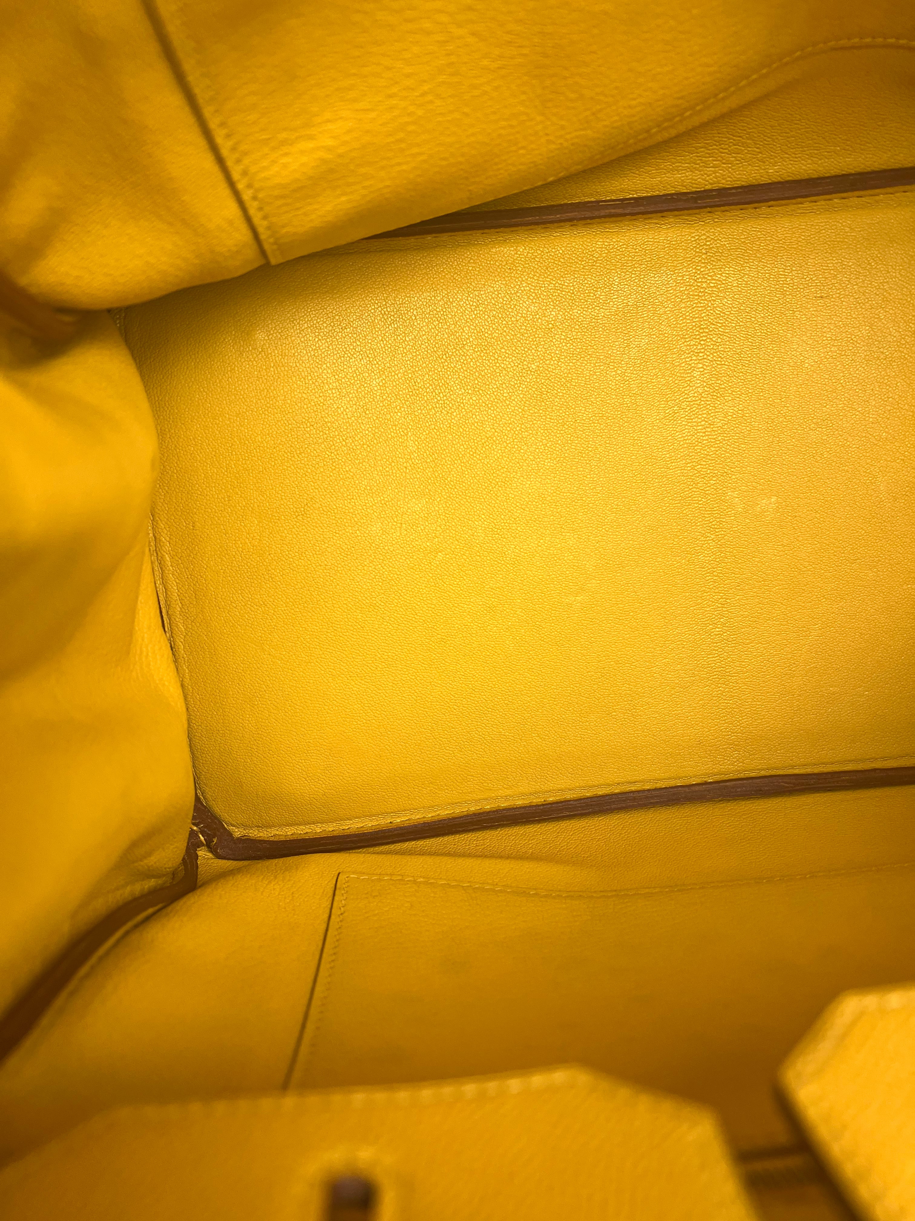 Hermes Birkin 35 Cushvel Havana x Jaune