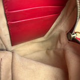 Gucci GG Marmont Vertical Phone Crossbody Bag Red