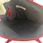 Miu Miu Glossy Candy Red Patent Leather Tote Bag