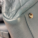 Chanel Blue Caviar Quilted CC Timeless Soft Shopper Tote 2010