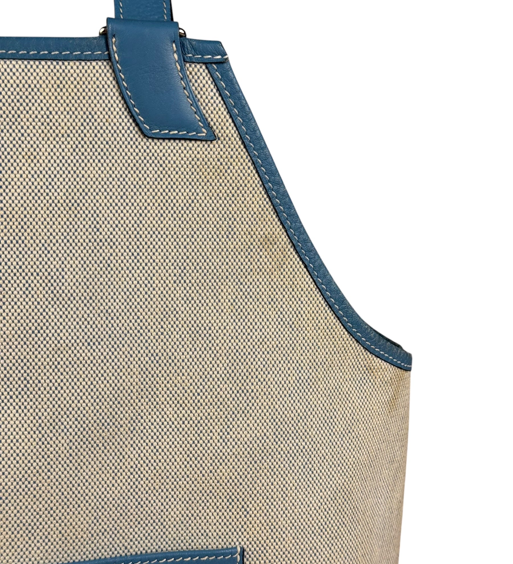 Hermès Blue Jardinier Tote