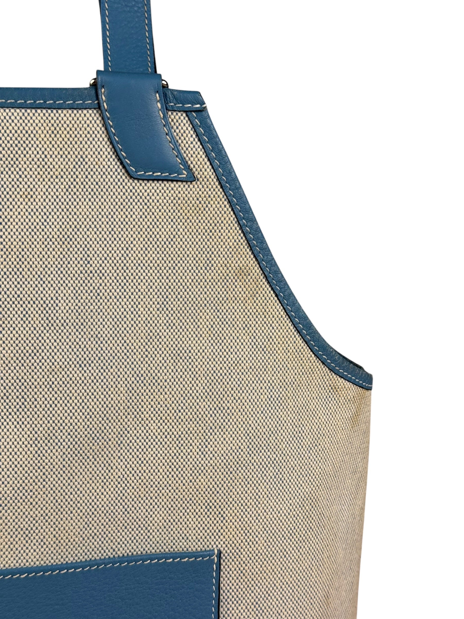 Hermès Blue Jardinier Tote
