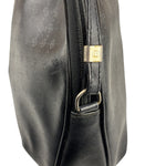 Gucci Vintage Micro GG Black Leather Shoulder Bag