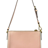 Prada Bicolor Saffiano Leather Mini Pochette