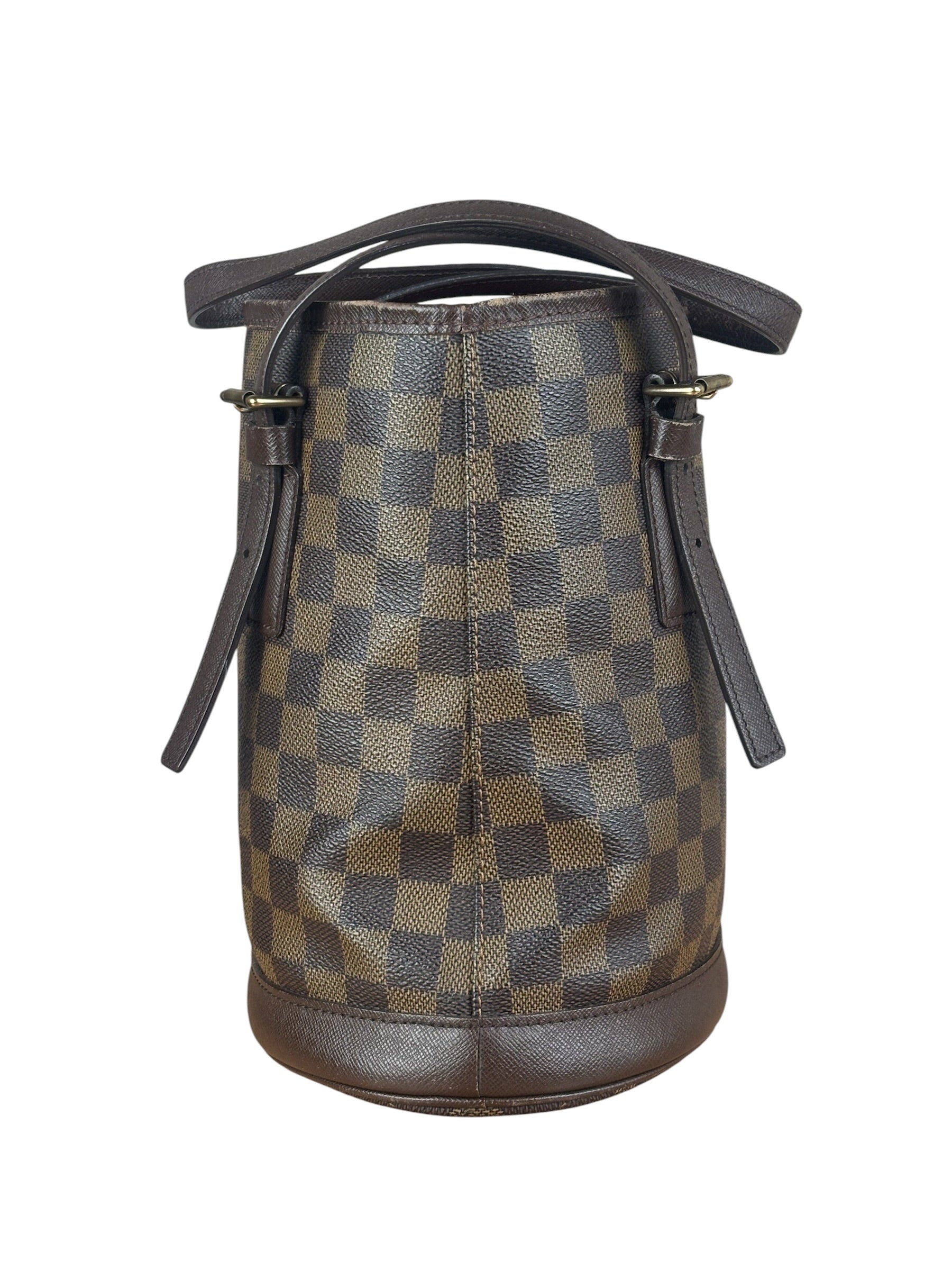 Louis Vuitton Damier Ebene Marais PM Bucket Bag