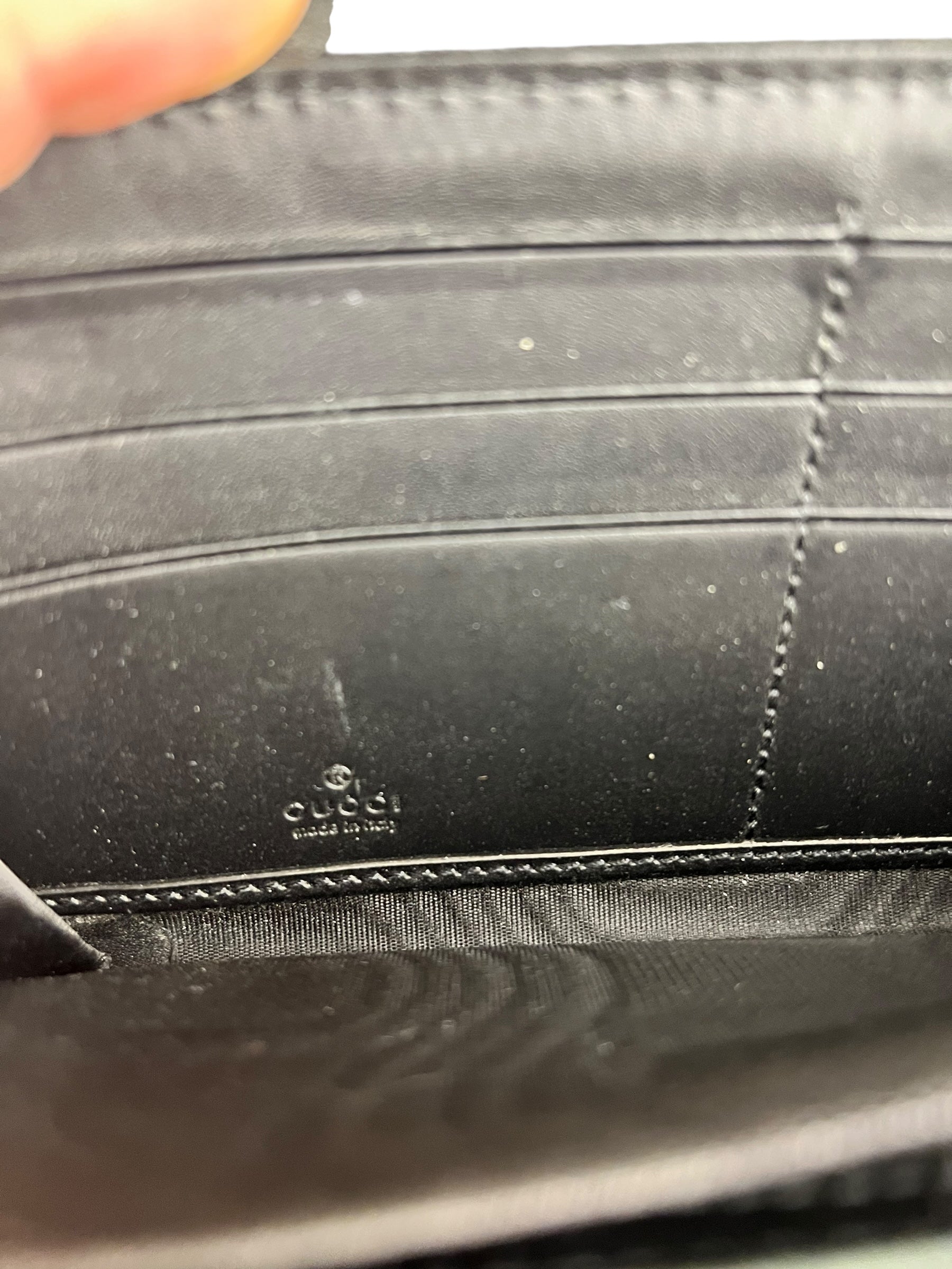 Gucci Kingsnake GG Zippy Wallet