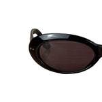 Gucci Black Oval Sunglasses ssed