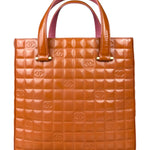 Chanel Chocolate Bar Patent Tote 2002