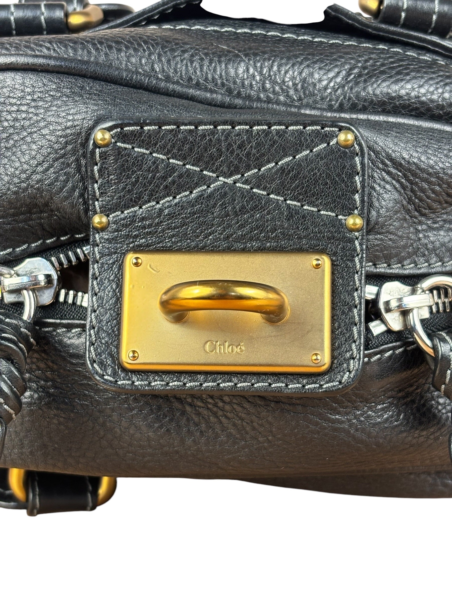 Chloe Black Paddington Shoulder Bag