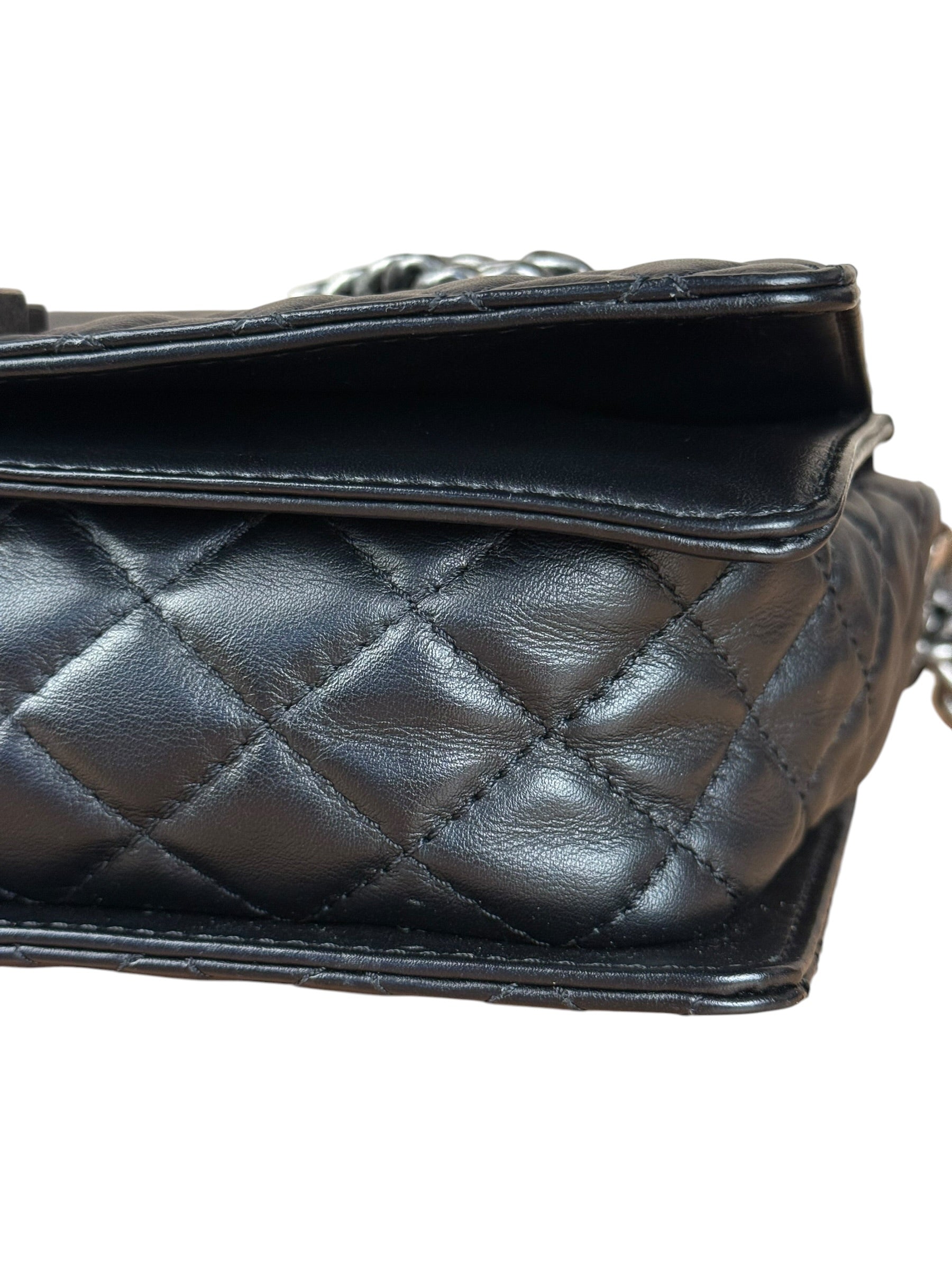 Chanel Black Enchained Boy Bag 2013
