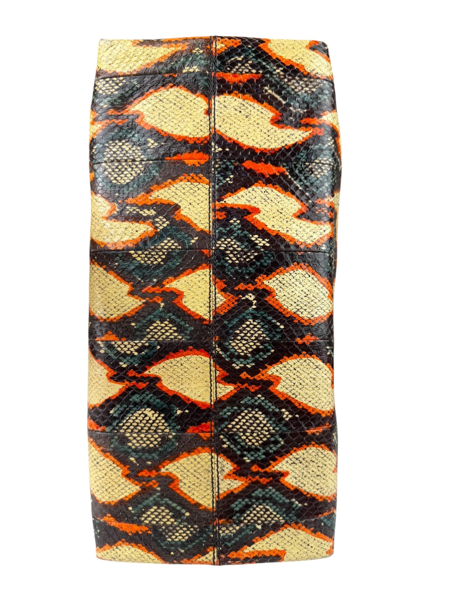 Fendi Multicolor Snakeskin Hobo Bag