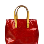Louis Vuitton Vintage Rouge Monogram Vernis Reade Tote Bag PM