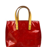 Louis Vuitton Vintage Rouge Monogram Vernis Reade Tote Bag PM