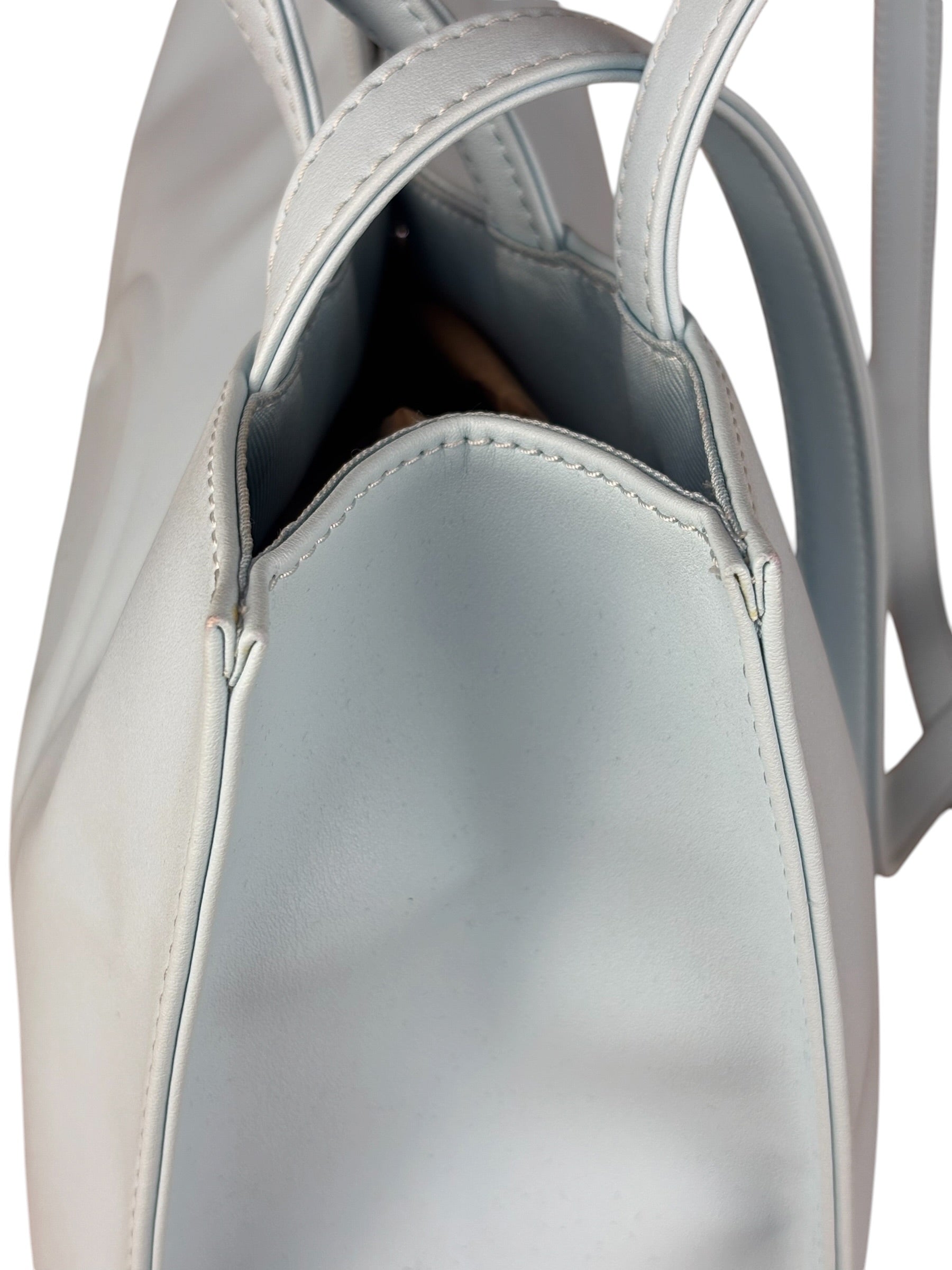 Telfar Light Blue Shopping Tote Bag