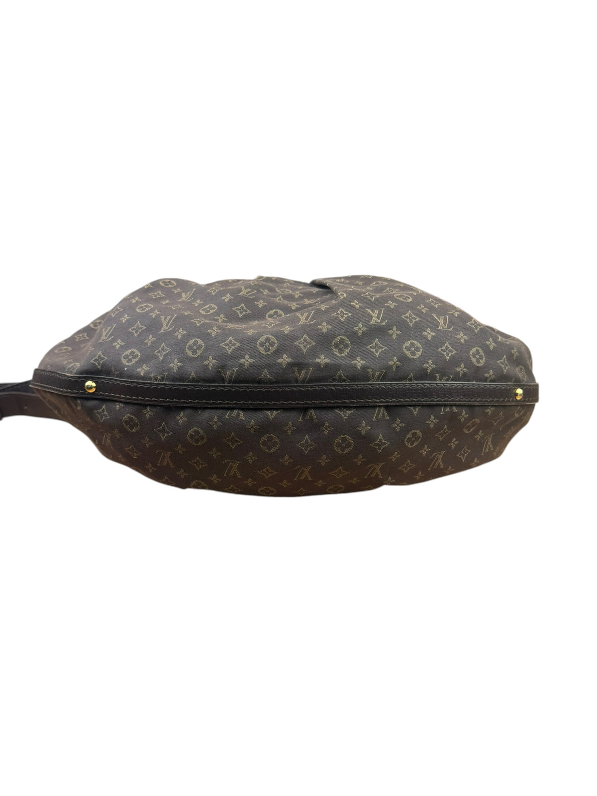 Louis Vuitton Black/Brown Leather Trim Monogram Idylle Rhapsody Hobo Bag