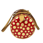 Louis Vuitton x Yayoi Kusama Red/Yellow Vernis Dot Infinity Papillon 30