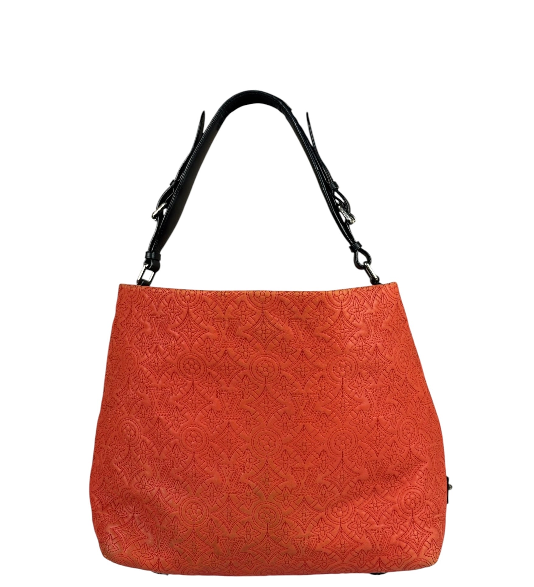 Louis Vuitton Red Antheia Hobo PM