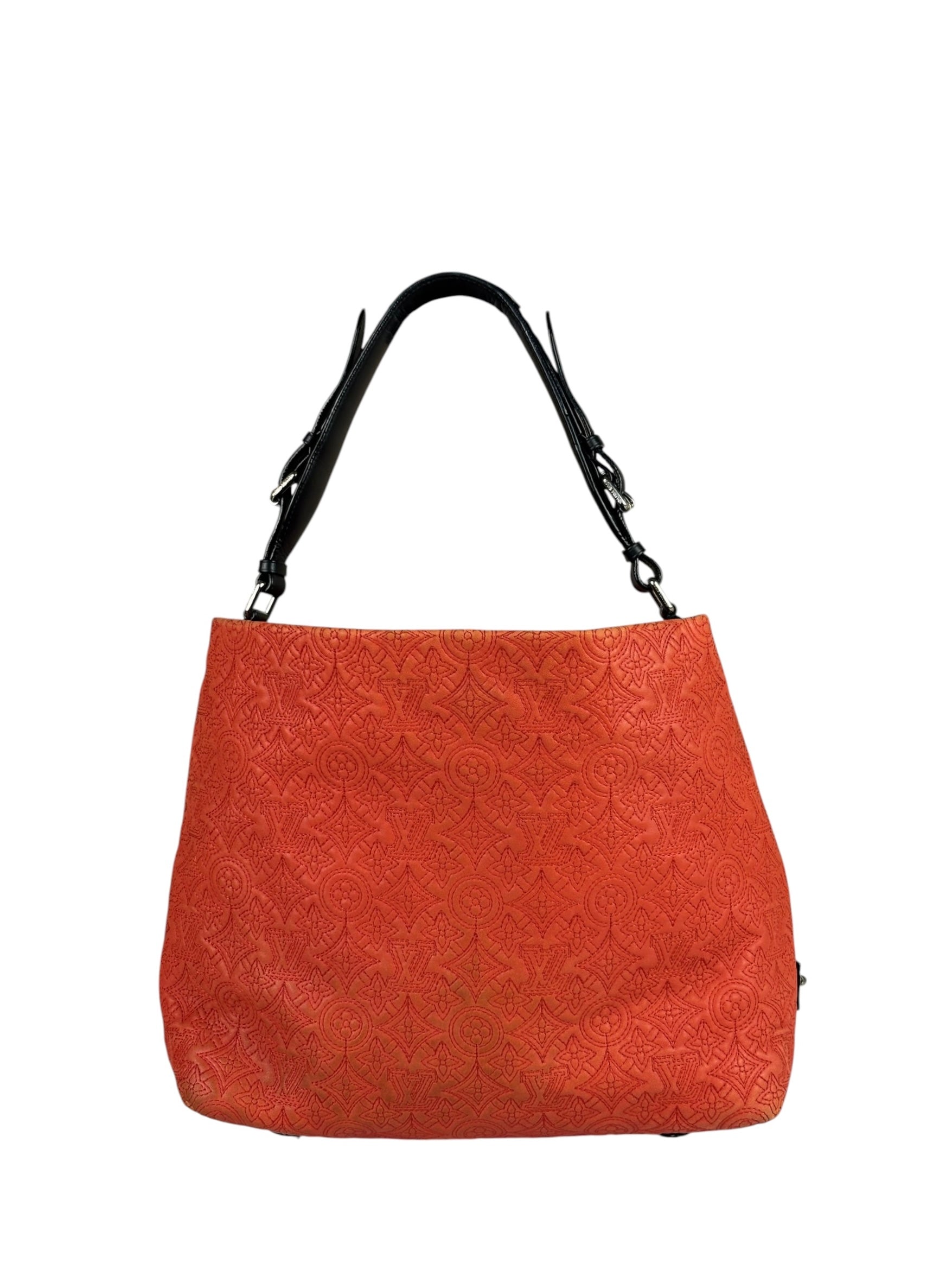 Louis Vuitton Red Antheia Hobo PM