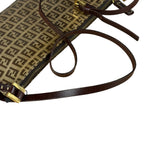 Fendi Vintage PVC Coated FF Shoulder Pochette