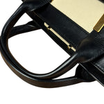 Chloé Black Leather Alice Handle Bag