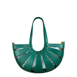 Bottega Veneta Leather Shell Shoulder Bag