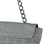 Chanel 2005 Canvas Camellia No. 5 Flap Shoulder Bag