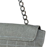 Chanel 2005 Canvas Camellia No. 5 Flap Shoulder Bag