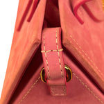 Jacquemus Pink Nubuck Le Porte Hand/Shoulder Bag