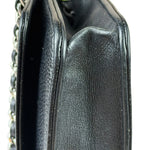 Chanel Black Caviar Flap Wallet On Chain 2013