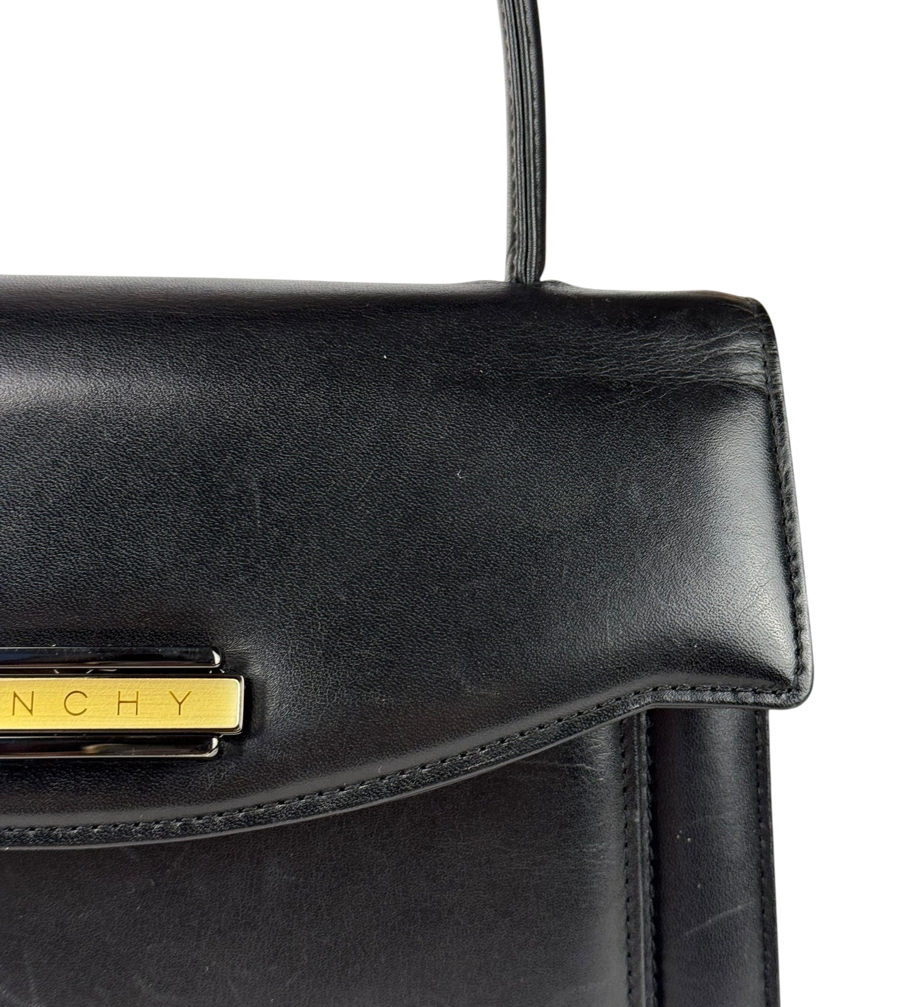 Givenchy Vintage Black Top Handle Bag