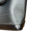 Louis Vuittonn Black Epi Lockit Handbag
