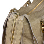 Balenciaga Beige Leather Le City Small Two-Way Bag