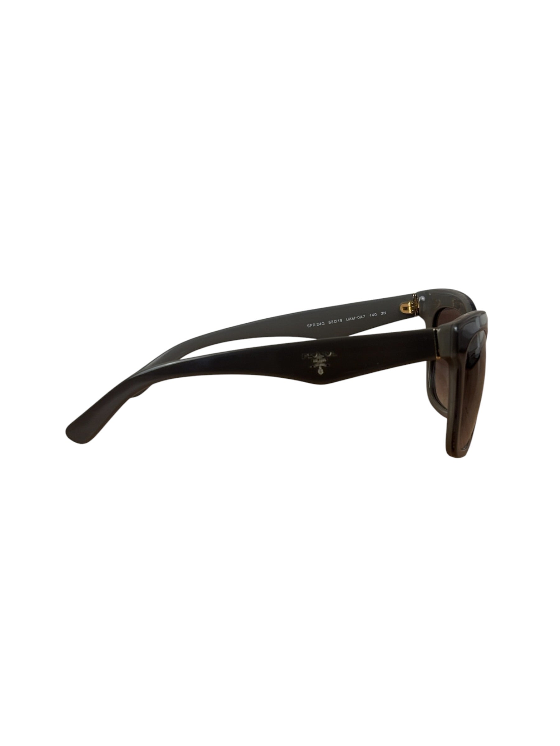 Prada Grey Acetate Sunglasses