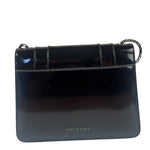 Bvlgari Black Patent Leather Small Serpenti Crossbody Bag