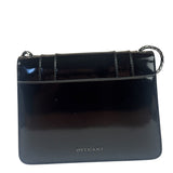 Bvlgari Black Patent Leather Small Serpenti Crossbody Bag