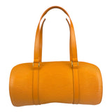 Louis Vuitton Orange Epi Leather Soufflot Handbag
