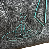 Vivienne Westwood Navy Leather Two Way Bag