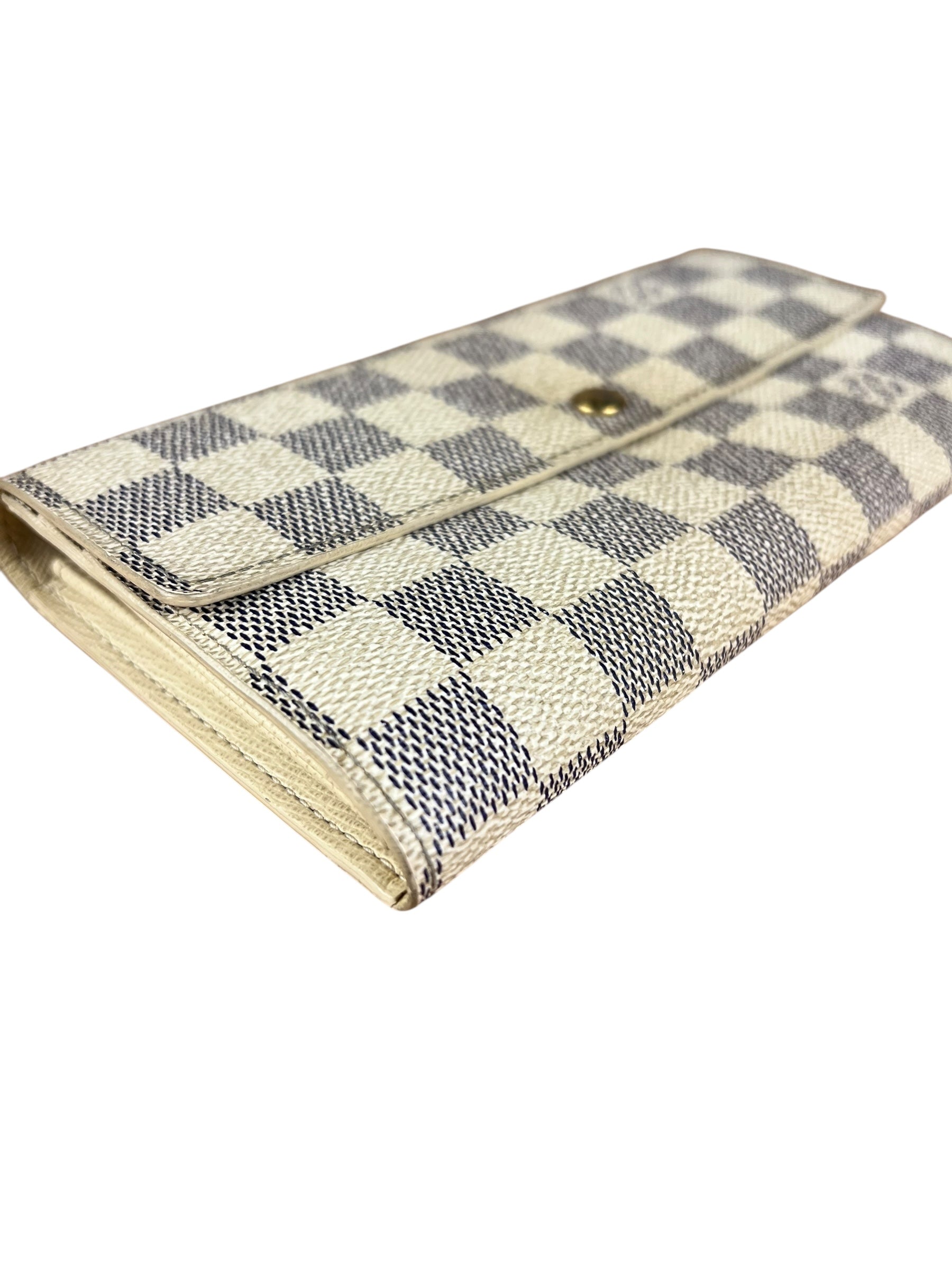 Louis Vuitton Damier Azur Long Wallet