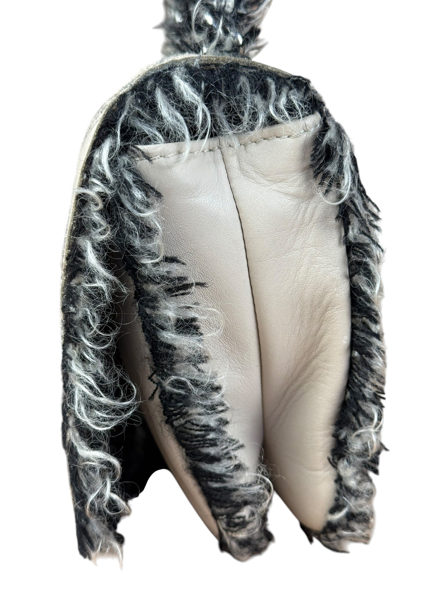 Chanel Tweedy Quilted Leather Fringe Flap Bag 2011