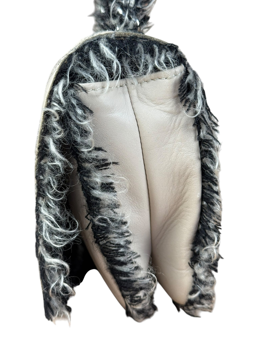 Chanel Tweedy Quilted Leather Fringe Flap Bag 2011
