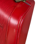 Louis Vuitton Red Epi Alma Handbag